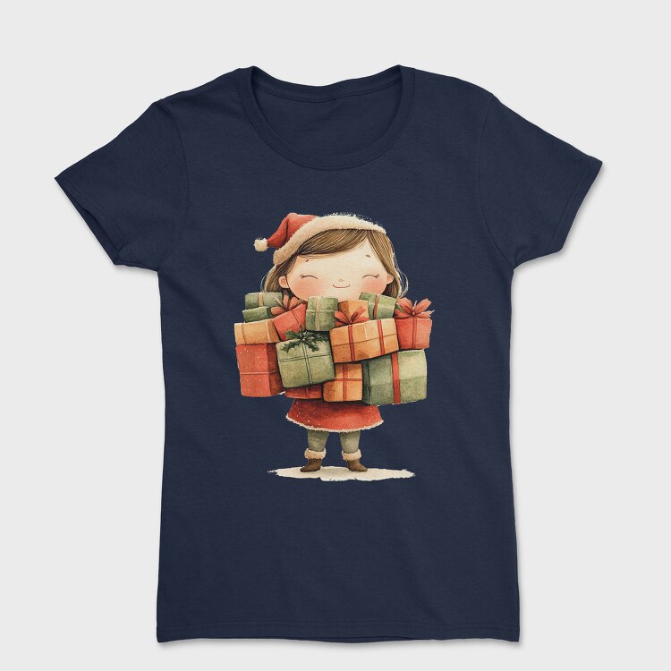 Christmas Gift Angel, Tricou Femei