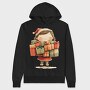 Christmas Gift Angel, Hanorac Oversize Barbati (Unisex)