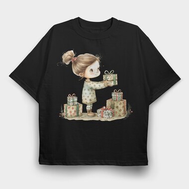 Christmas Gift Bearer, Tricou Oversize Barbati (Unisex)
