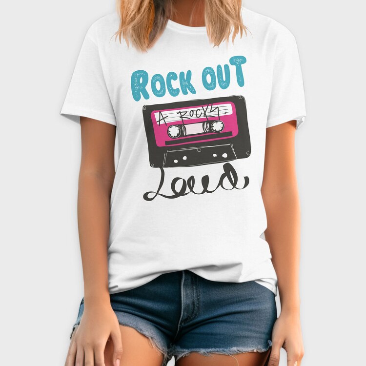 Rock Out Loud, Tricou Barbati (Unisex)