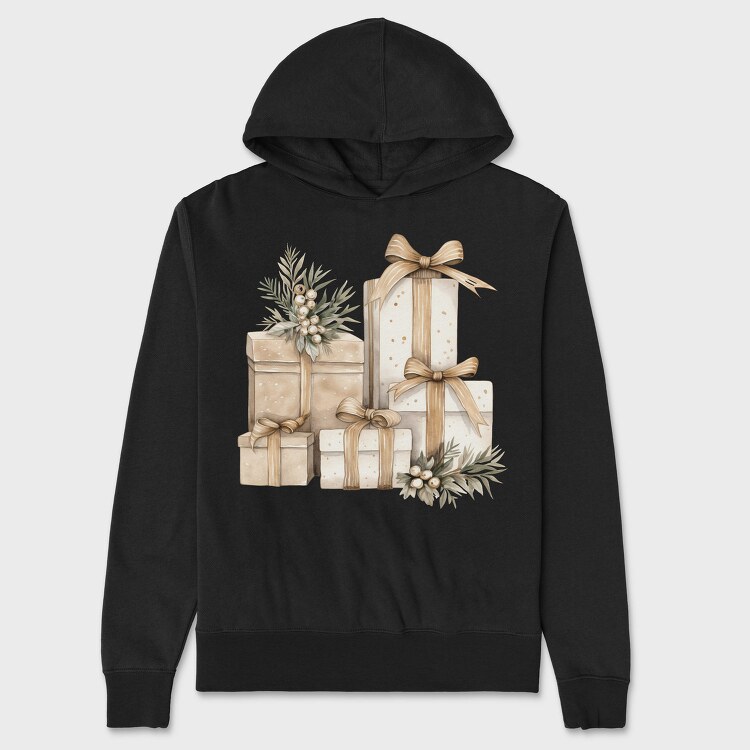 Christmas Gift Boxes, Hanorac Oversize Barbati (Unisex)