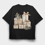 Christmas Gift Boxes, Tricou Oversize Barbati (Unisex)