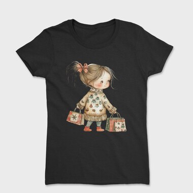 Christmas Gift Girl, Tricou Femei