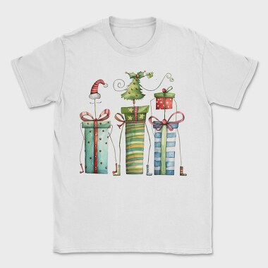 Christmas Gift Stack, Tricou Barbati (Unisex)
