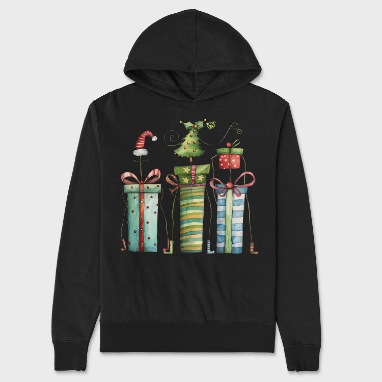 Christmas Gift Stack, Hanorac Oversize Barbati (Unisex)