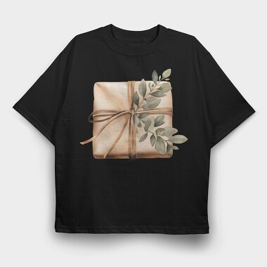 Christmas Gift Wrap, Tricou Oversize Barbati (Unisex)
