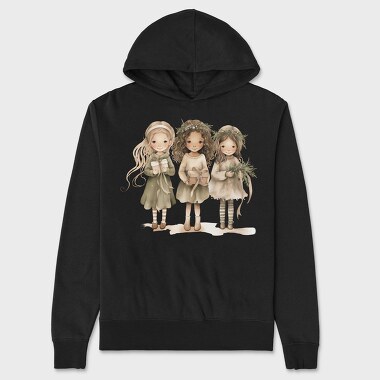Christmas Gifts 3 Girls, Hanorac Oversize Barbati (Unisex)