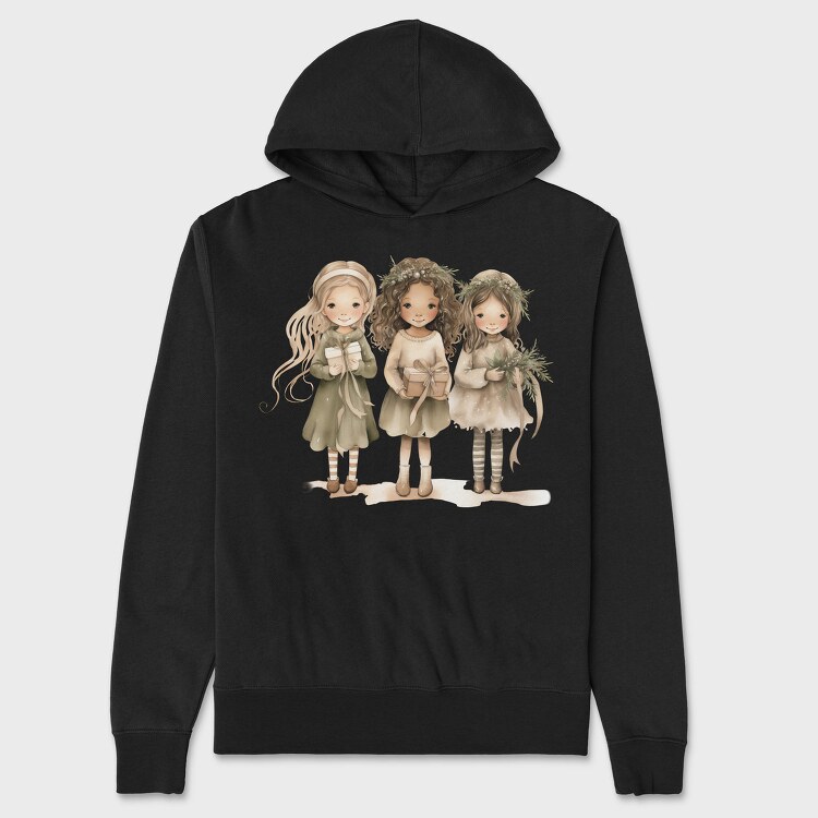 Christmas Gifts 3 Girls, Hanorac Oversize Barbati (Unisex)