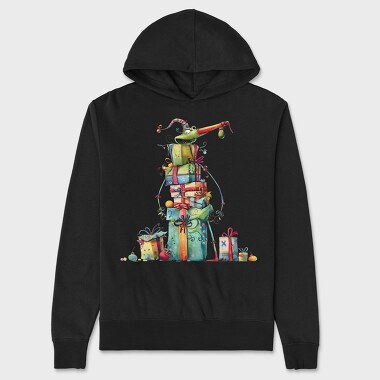 Christmas Gifts Stack, Hanorac Oversize Barbati (Unisex)