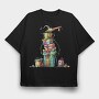 Christmas Gifts Stack, Tricou Oversize Barbati (Unisex)