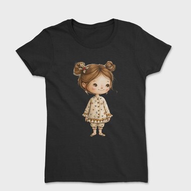 Christmas Ginger Pink Bunny, Tricou Femei