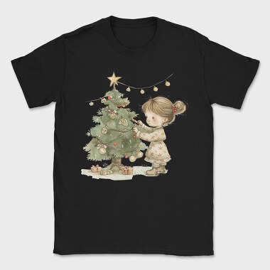 Christmas Girl Climber, Tricou Barbati (Unisex)