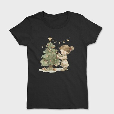Christmas Girl Climber, Tricou Femei