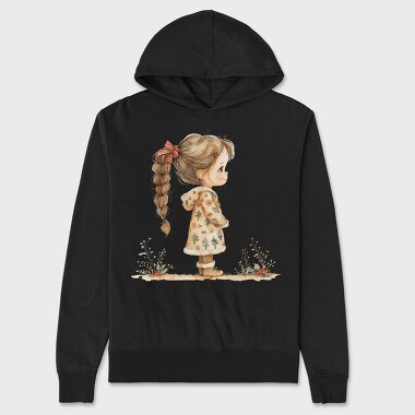 Christmas Girl Dress, Hanorac Oversize Barbati (Unisex)
