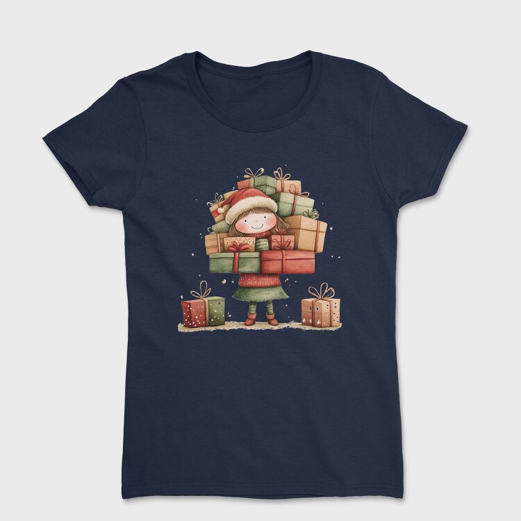 Christmas Girl Gifts, Tricou Femei