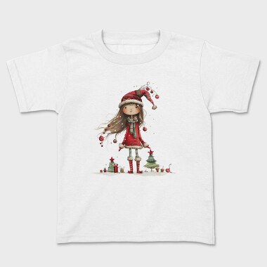 Christmas Girl Xmas, Tricou Copii