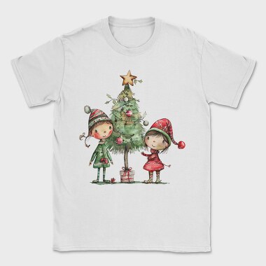 Christmas Girls Tree, Tricou Barbati (Unisex)