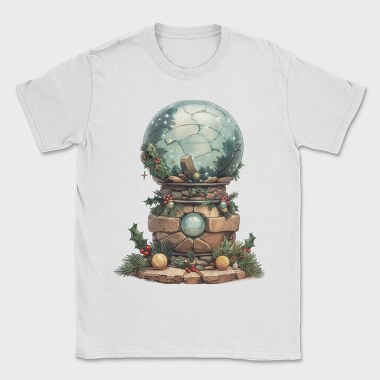 Christmas Globe Garden, Tricou Barbati (Unisex)