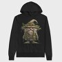 Christmas Gnome Garden, Hanorac Oversize Barbati (Unisex)