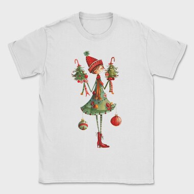 Christmas Gnome Magic, Tricou Barbati (Unisex)
