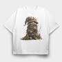 Christmas Gnome Ornament, Tricou Oversize Barbati (Unisex)