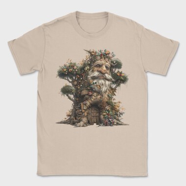 Christmas Gnome Treehouse, Tricou Barbati (Unisex)