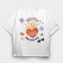 F36 Phantom Glow, Tricou Oversize Barbati (Unisex)