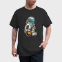 Spacewalker Moonwalk, Tricou Barbati (Unisex)