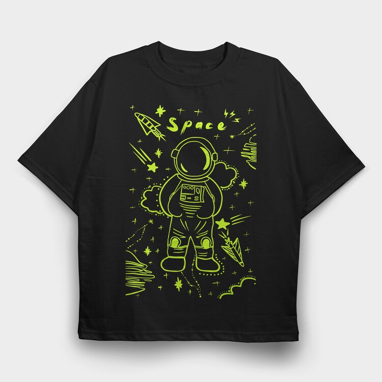 Fiftyfive Frost Vibes, Tricou Oversize Barbati (Unisex)