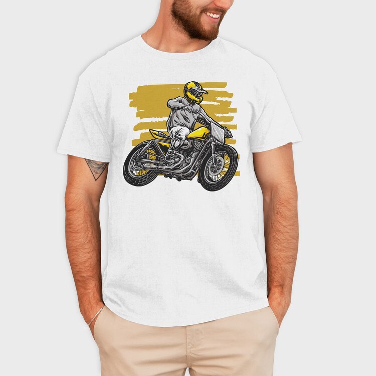 Motorcross Rider, Tricou Barbati (Unisex)
