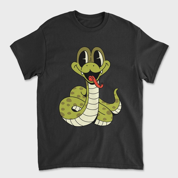 Snake Cute, Tricou Barbati (Unisex)