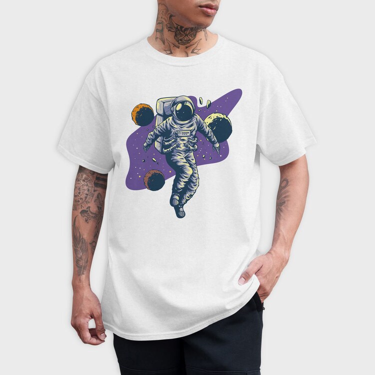 Spacewalker, Tricou Barbati (Unisex)