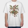 Christmas Fairy Jewels, Tricou Oversize Barbati (Unisex)
