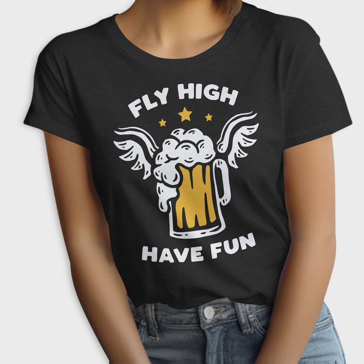 Golden Stars And H, Tricou Femei