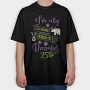 Morning Deer Vibes, Tricou Oversize Barbati (Unisex)