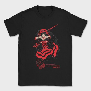 Nightmare Alice In Red, Tricou Barbati (Unisex)