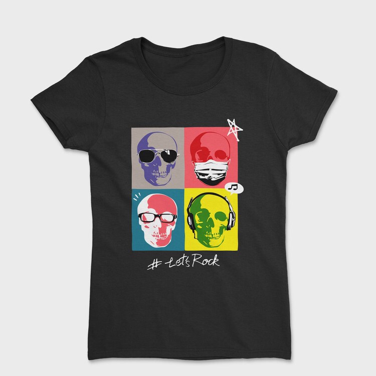 Skull Beats Cool Mode, Tricou Femei