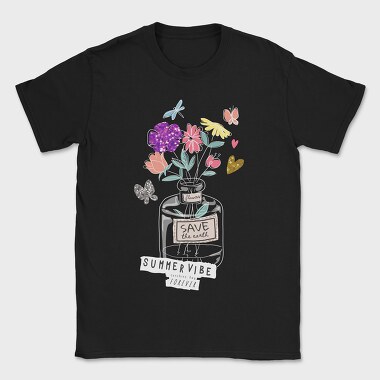 Summer Bouquet Vibes, Tricou Barbati (Unisex)
