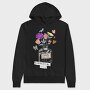 Summer Bouquet Vibes, Hanorac Oversize Barbati (Unisex)