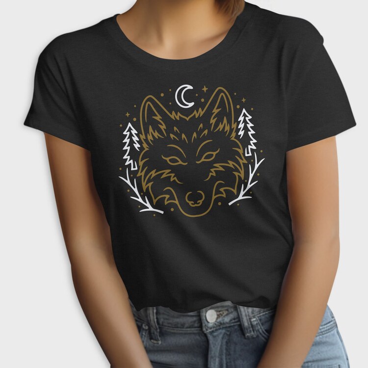 Golden Wolf Dreams, Tricou Femei