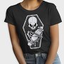 Skull Coffin Cross, Tricou Femei