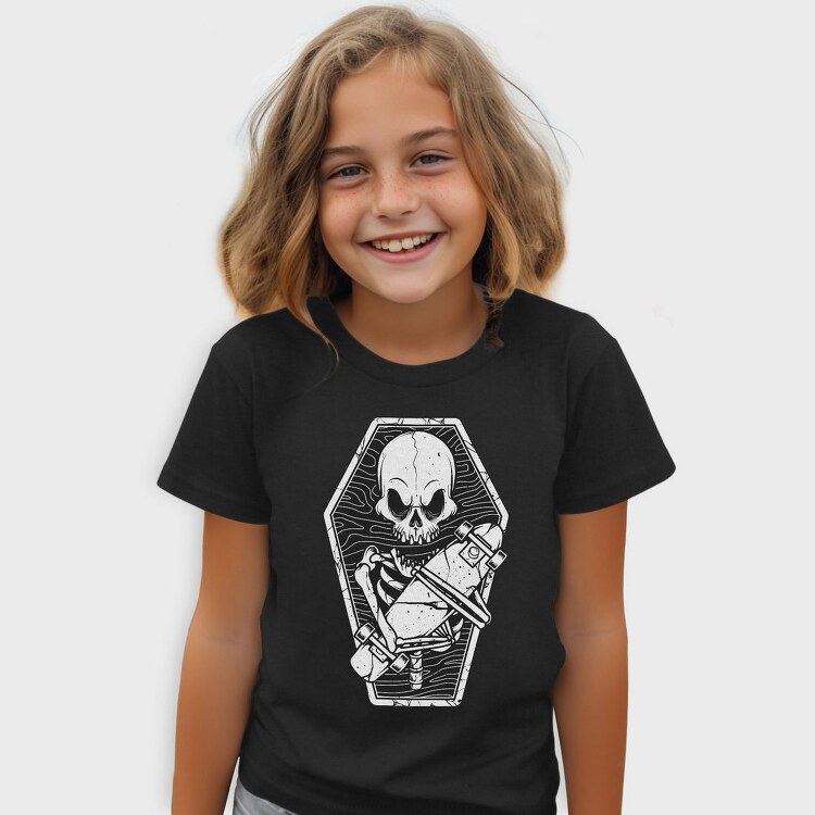 Skull Coffin Cross, Tricou Copii