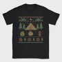 Ugly Sweater Camping, Tricou Barbati (Unisex)
