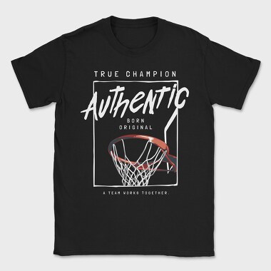 True Champion Authentic, Tricou Barbati (Unisex)