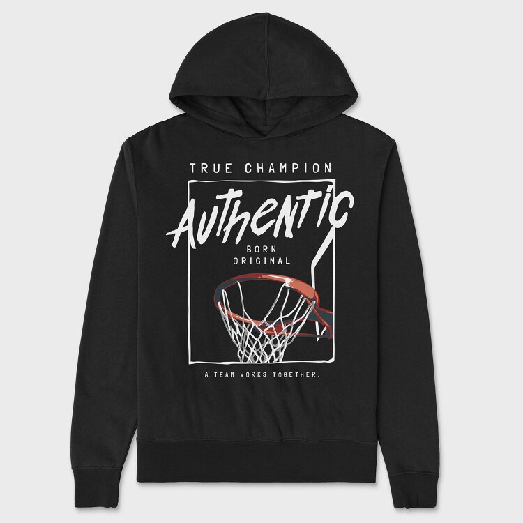 True Champion Authentic, Hanorac Oversize Barbati (Unisex)