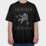 Ugly Sweater Space, Tricou Oversize Barbati (Unisex)