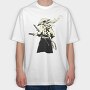 Samurai Sword, Tricou Oversize Barbati (Unisex)