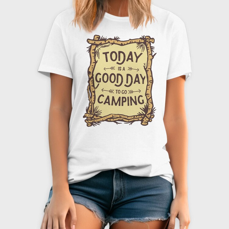 Good Day Camping, Tricou Barbati (Unisex)