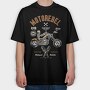 Motorcycle Rebel, Tricou Oversize Barbati (Unisex)
