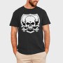 Skull Crossbones Shield, Tricou Barbati (Unisex)